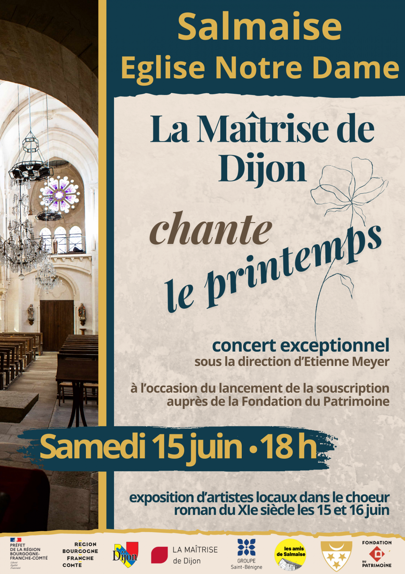 Affiche du concert